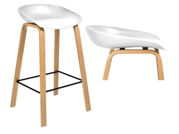 TABOURET  STING BLANC – Image 4