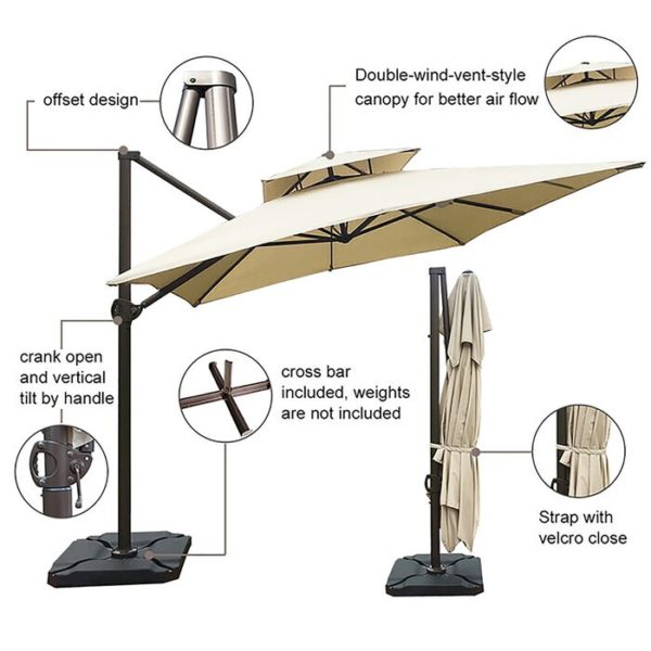 Parasol  SHADOW 3*3 M – Image 7