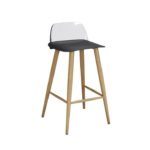 Chaise HAUTE TRIX - 65 CM - ⚫⚪
