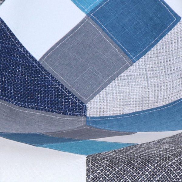 Chaise PATCHWORK BLEU⚪⚫🔵🟣 – Image 6