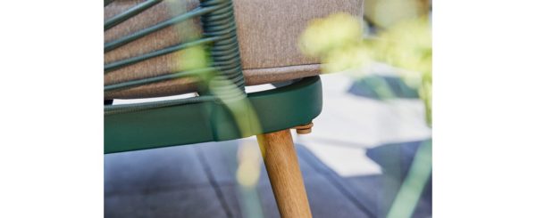 SALON DE JARDIN EDNA (Noir) - (Vert) – Image 10