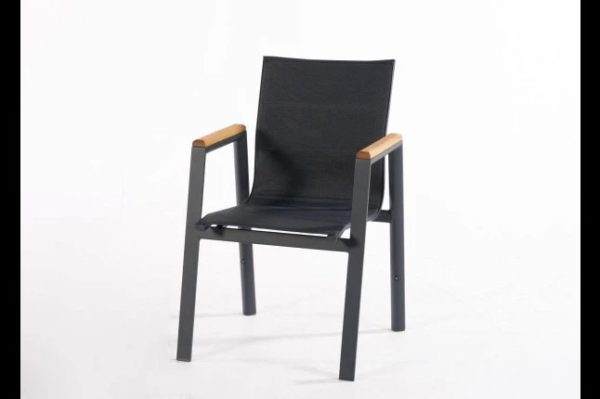 Chaise JULIANA ANTHRACITE ⚫⚪ – Image 3