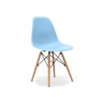 Chaise NORDIC BLEU CIEL ⚪⚫🔵🟢🟤