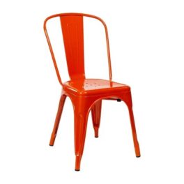 Chaise A TOLIX ROUGE⚫🔴🟡🔵