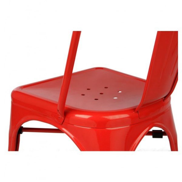 Chaise A TOLIX ROUGE⚫🔴🟡🔵 – Image 2
