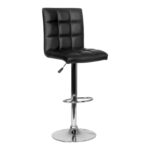 Tabouret TONY ( NOIR ➖ GRIS )