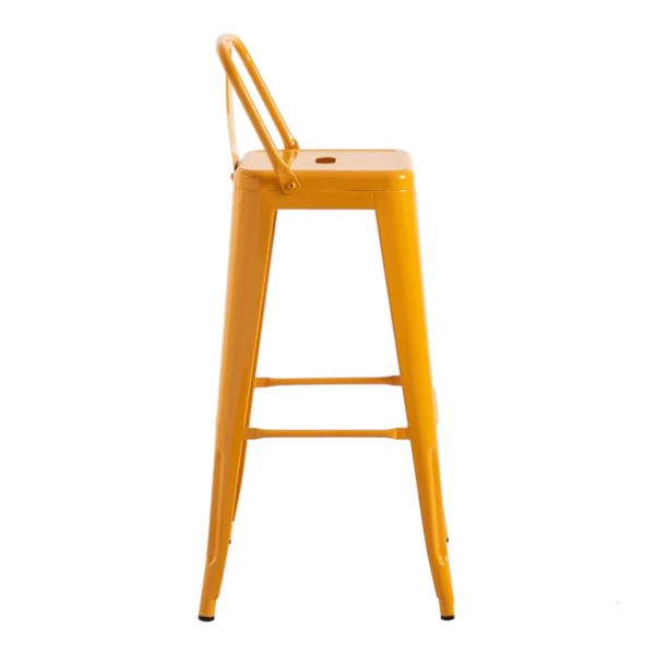 Tabouret BISTROT TOLIX JAUNE⚫🔴🟡🔵 – Image 2