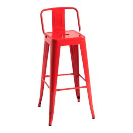 Tabouret BISTROT TOLIX ROUGE⚫🔴🟡🔵