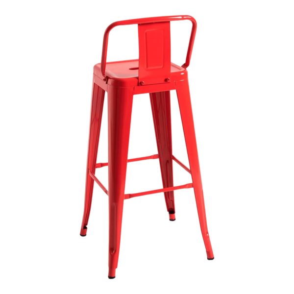 Tabouret BISTROT TOLIX ROUGE⚫🔴🟡🔵 – Image 3