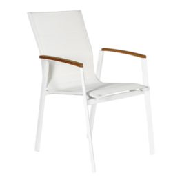 Chaise JULIANA BLANCHE⚪⚫