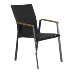 Chaise JULIANA ANTHRACITE ⚫⚪