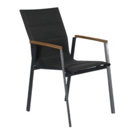 Chaise JULIANA ANTHRACITE ⚫⚪