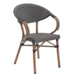 CHAISE TERRASSE 
PARISIEN EN ALUMINIUM