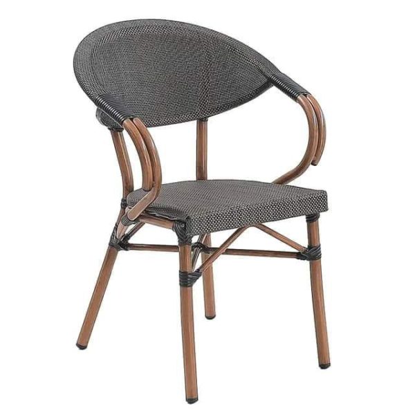 CHAISE TERRASSE 
PARISIEN EN ALUMINIUM