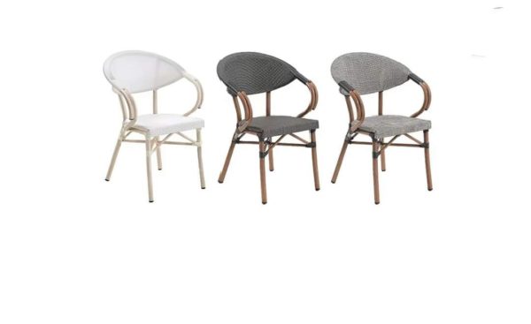 CHAISE TERRASSE 
PARISIEN EN ALUMINIUM – Image 3