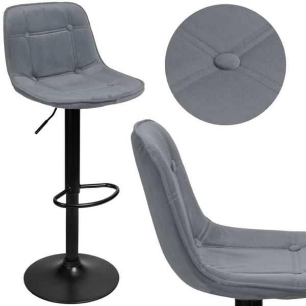 Tabouret kris Gris