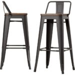 TABOURET TOLIX BISTROT ASSISE BOIS