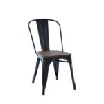 CHAISE TOLIX NOIRE