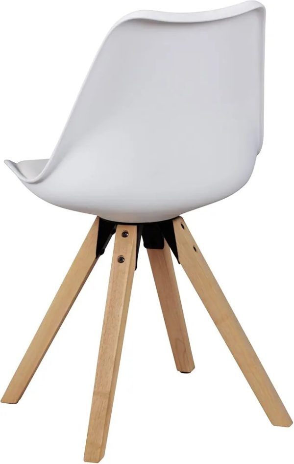 CHAISE SCANDINAVE BLANCHE – Image 3