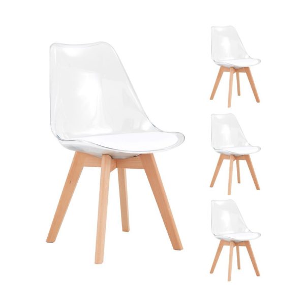 CHAISE TRANSPARENTE TULIPE – Image 5