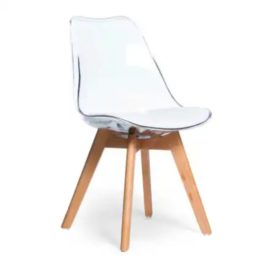 CHAISE TRANSPARENTE TULIPE
