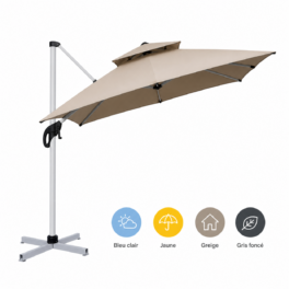 PARASOL AURORA 3X3 M