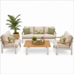 SALON JARDIN ALUMINIUM OASIS