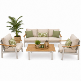 SALON JARDIN ALUMINIUM OASIS