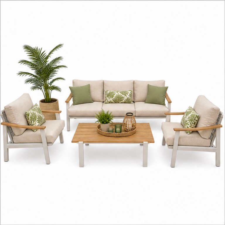 SALON JARDIN ALUMINIUM OASIS